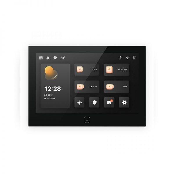 WI704 indoor monitor with split-screen