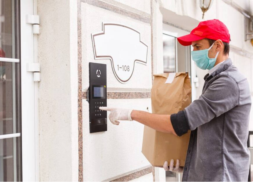 Receiving deliveries while away