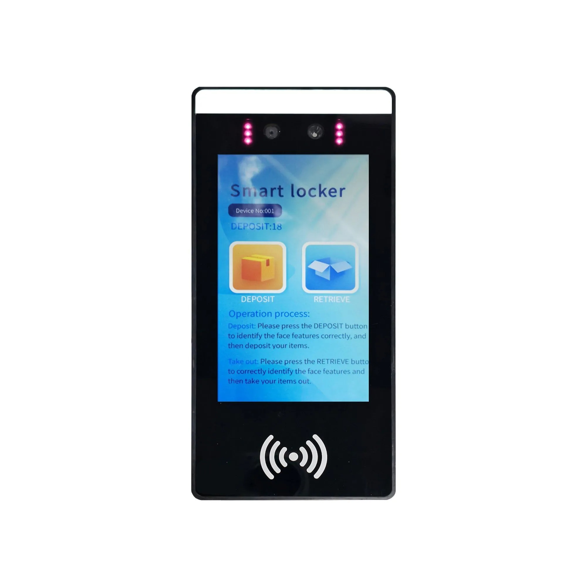 WR711 Face Recognition Locker System