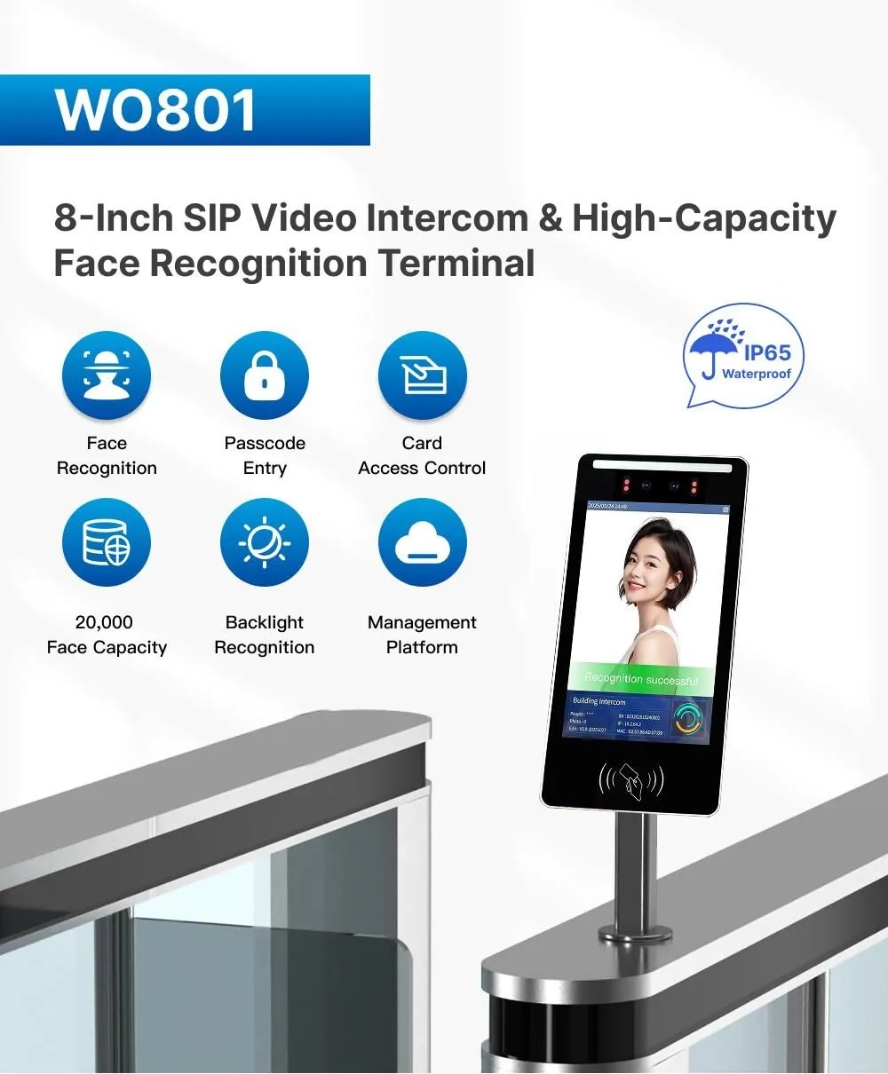 WO801 outdoor station for Large-scale projects