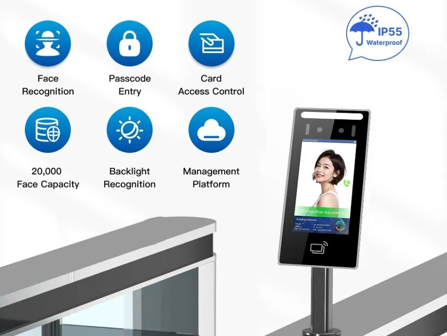 WO523M 5-Inch SIP Video Intercom & High-Capacity Face Recognition Terminal